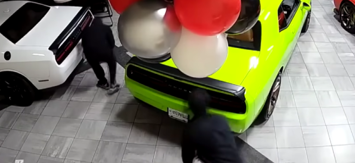 dealer sports cars stolen