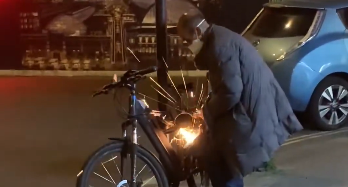 Bold Bike Theft